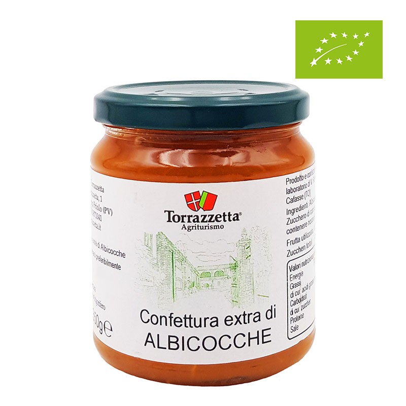 Apricot Jam Organic Made in Italy, Oltrepo Pavese Lombardy Italian